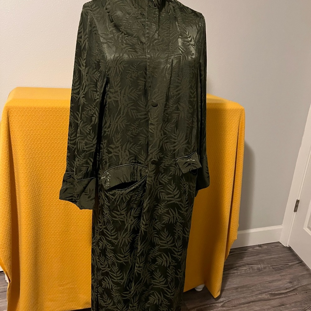 Green robe